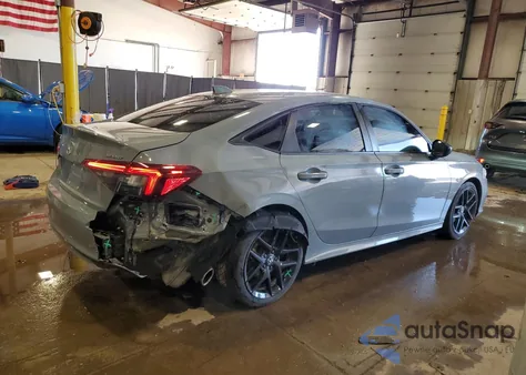 2025 Honda Civic Sport z USA, uszkodzony, nr VIN 2HGFE2F52SH529296